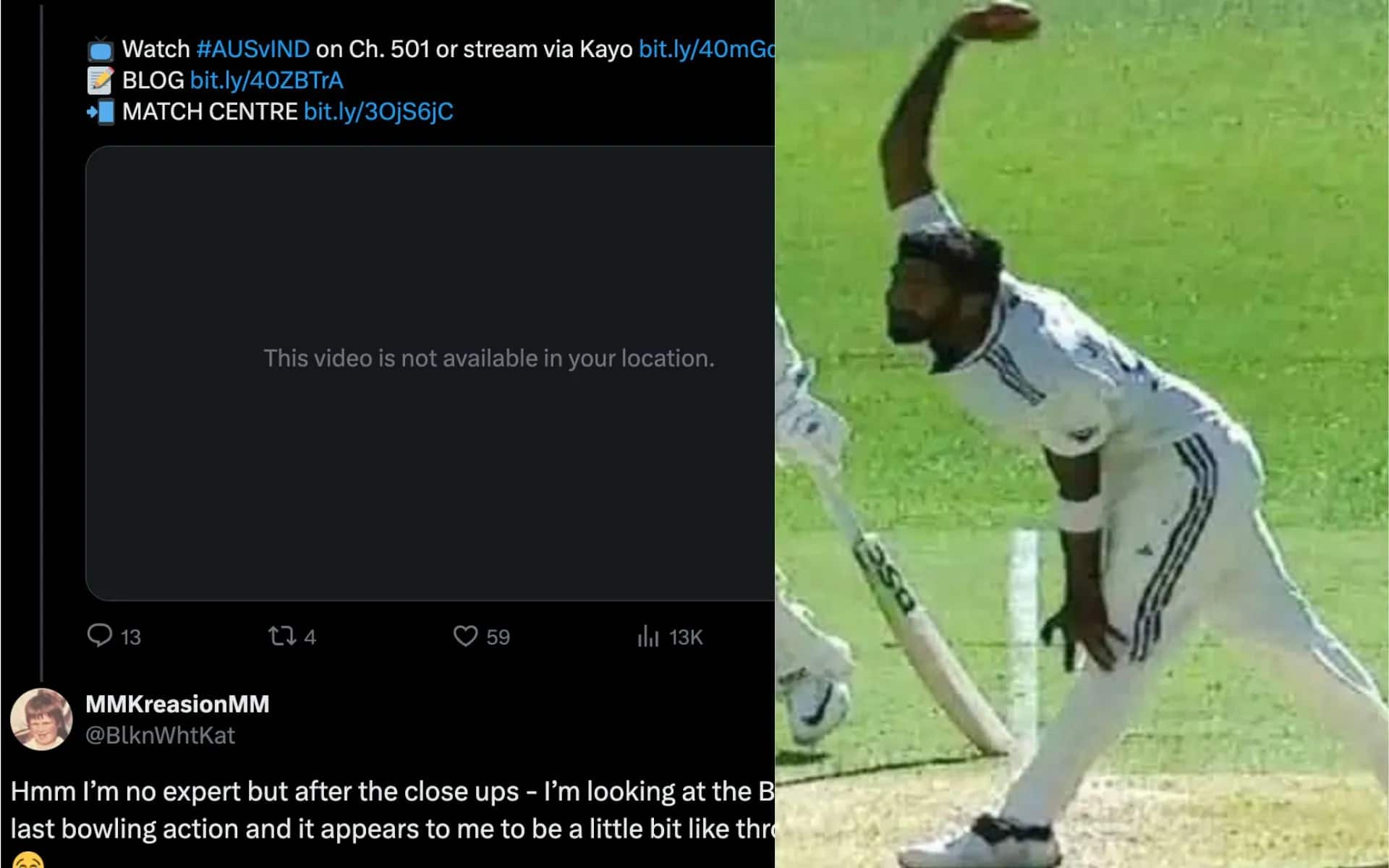 Netizens Accuse Jasprit Bumrah Of Chucking Following His Fifer In Perth Test